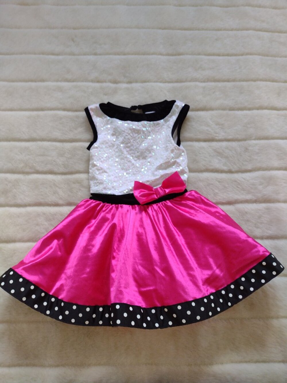 Weissman Girls Dance Costume SC Small Child Pink White